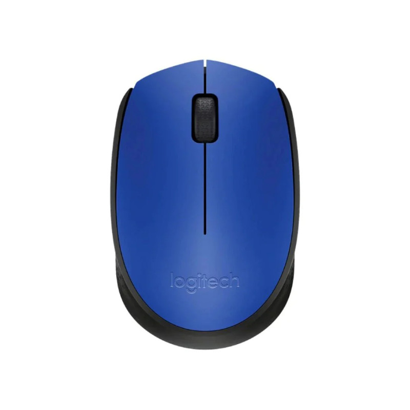 Logitech M171 Wireless Optical Mouse - Blue - فأرة
